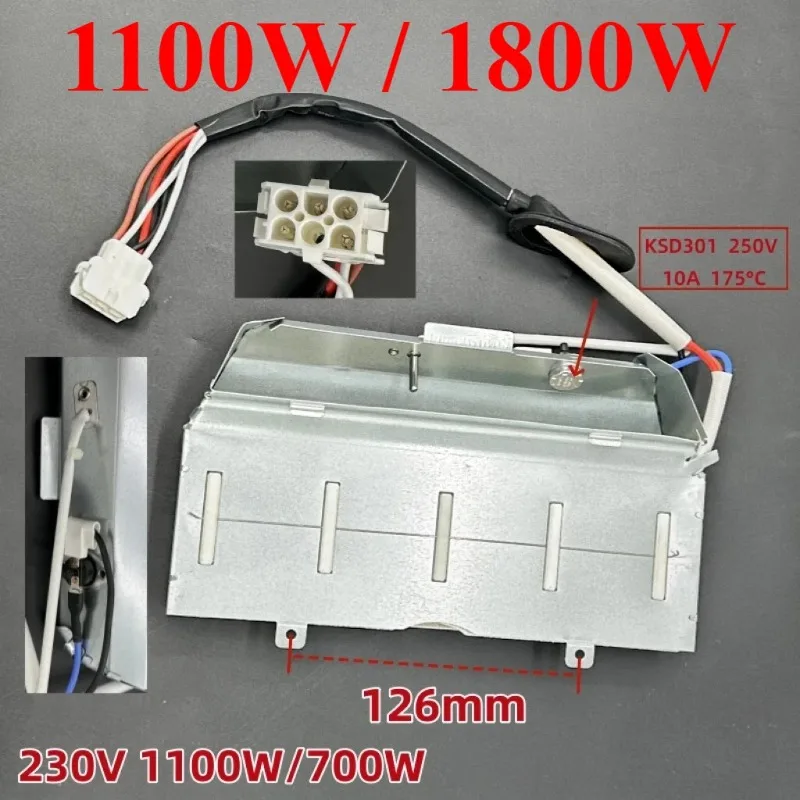 Dryer Heater Heating Element Replacement Compatible With GDNE7‑01 GDNE9‑636 Dryer Heating Wire Assembly Repair Parts