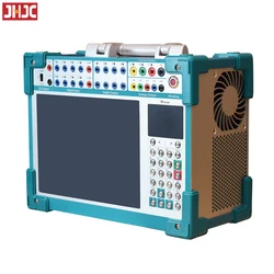 AC/DC Three Phase Protection Relay Tester Current Differential 3 Phase Microcomputer Secondary Current Injection Test Device