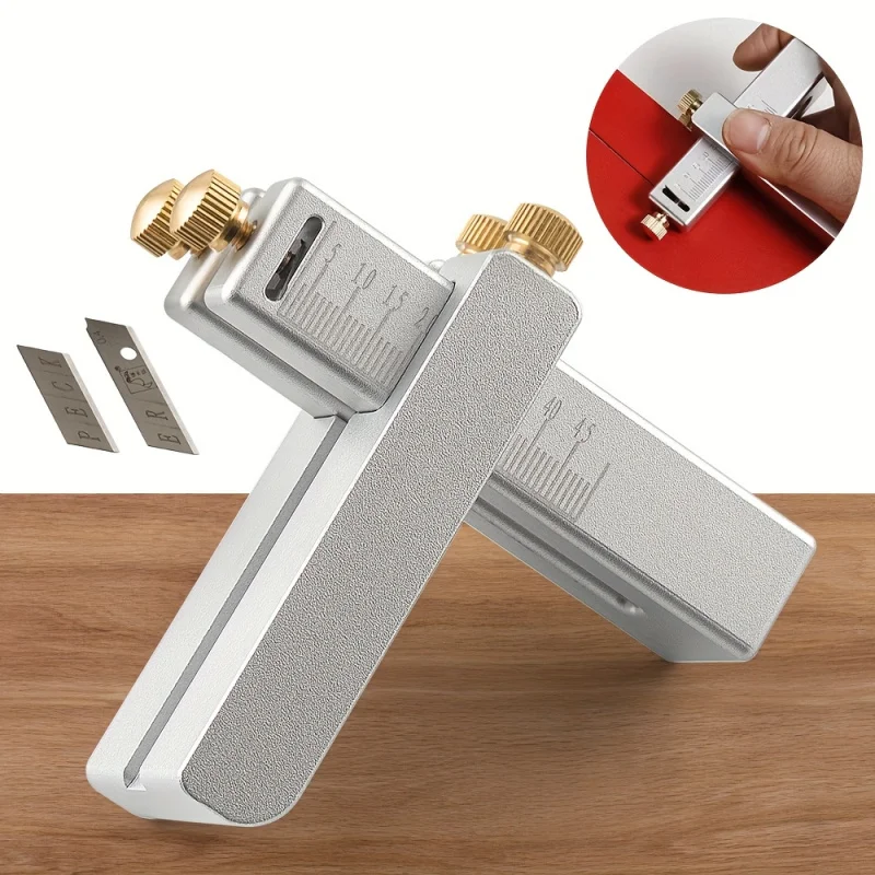 

Резак для алюминиевых полос, обработка пескоструйной оксидацией из сплава, ручная работа, для резки полос из кожи растительного дубления