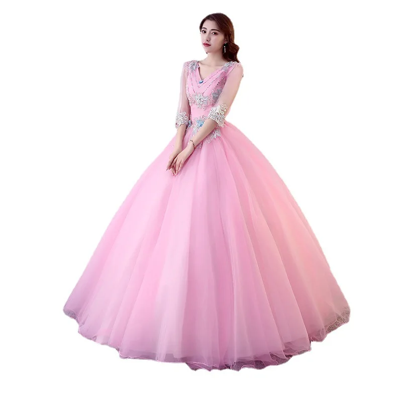 فستان سهرة أنيق جديد للحفلات، مناسب للارتداء اليومي، تنحيف الأسفل، أنيق اجتماعي، فستان بسيط للطلاب