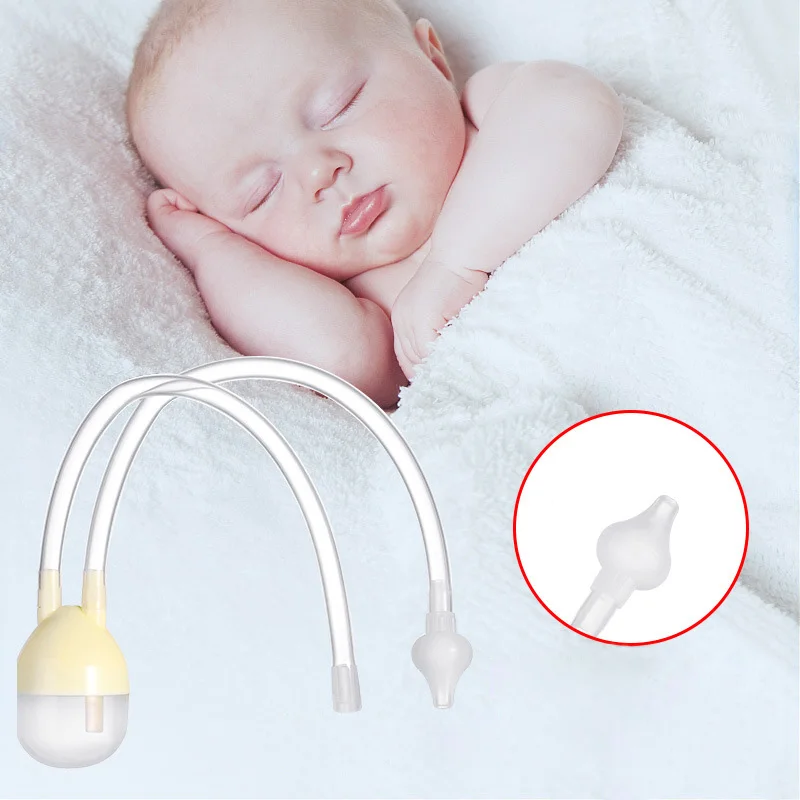 

Baby Safety Nose Cleaner Infant Nasal Aspirator Preventing Backflow Aspirator Infants Medicine Dropper Baby Care