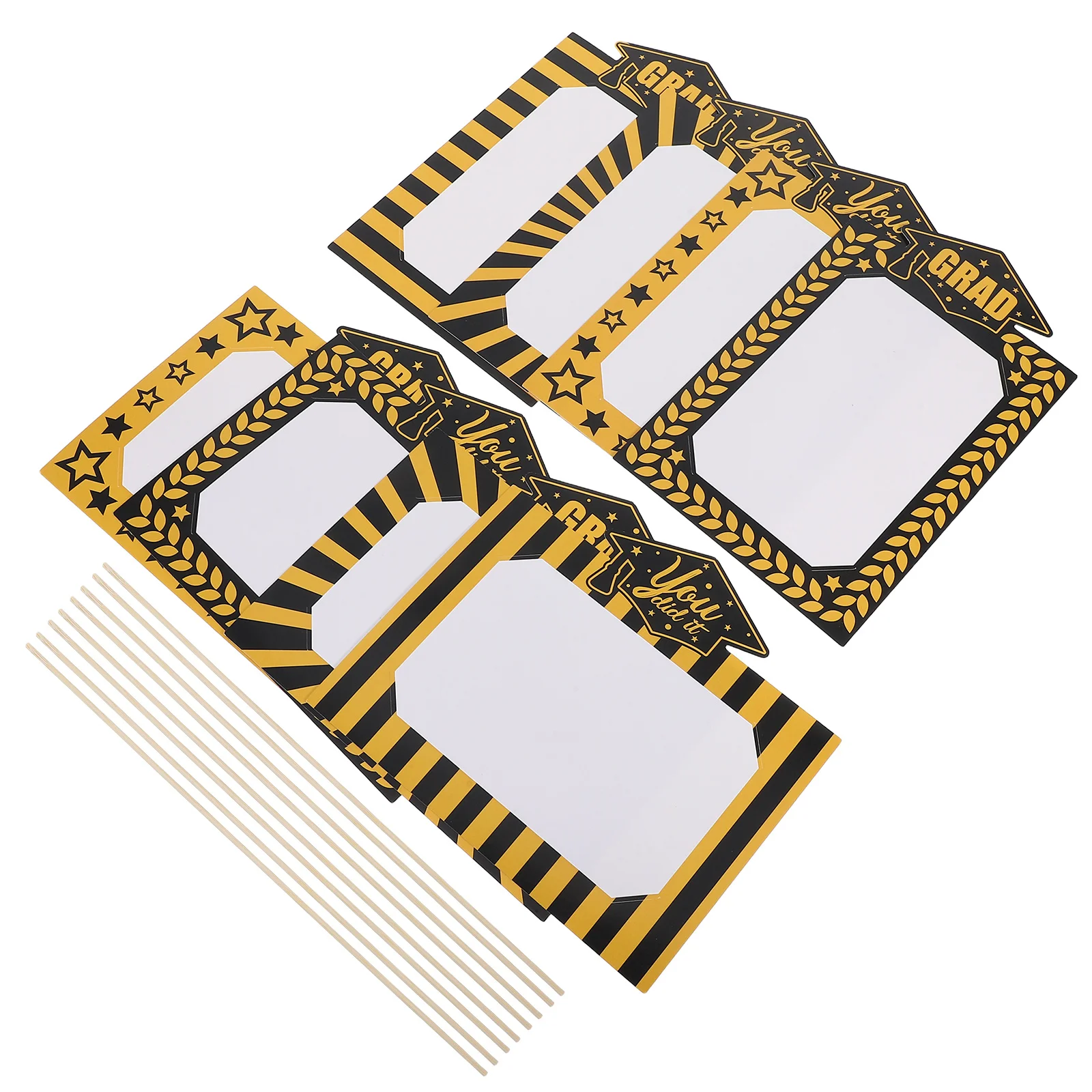 8 inserti per vasi da laurea, cornice per foto unica, decorazione essenziale per l'atmosfera della festa di laurea delle scuole superiori universitarie