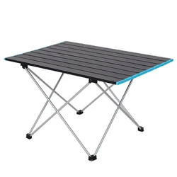 Outdoor FoldableTable Portable Camping Desk For Ultralight Aluminium Hiking Climbing Fishing Picnic Folding Tables