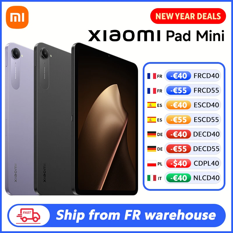 【Marque +】Xiaomi Pad Mini Version mondiale MediaTek Dimensity 9400 + 8.8 "3K écran ultra-clair 7500mAh batterie 67W HyperCharge