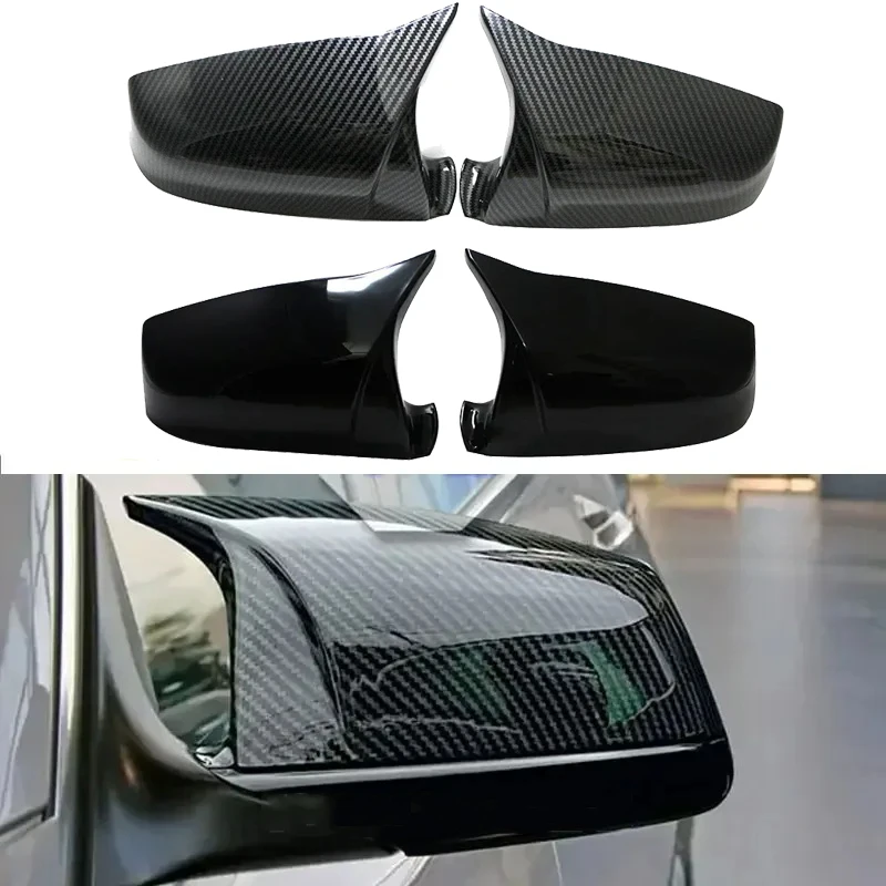 

For BMW 5 6 7 Series E60 E61 E63 E64 F06 F07 F10 F11 F13 F01-F04 Side Mirror Cover Caps ABS Plastic Car Exterior Accessories
