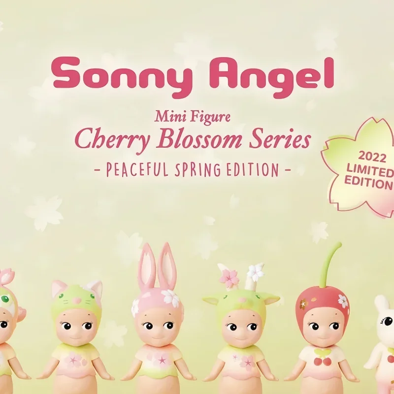 Sonny Angel Cherry Blossom Spring Series Cherry Blossom Limited Editions Blind Boxes Ornaments Cute Mysteries Surprise Toy Gifts