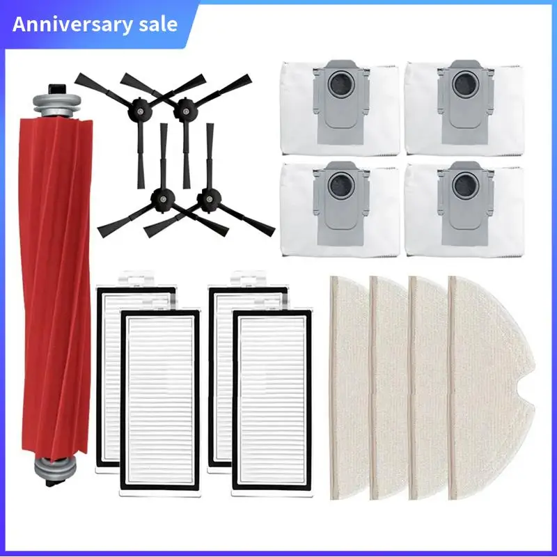 

For Roborock Q8 Max / Q8 Max+ Robot Vacuum Cleaner HEPA Filter Mop Cloths Rag Dust Bag Spare Parts Accessories