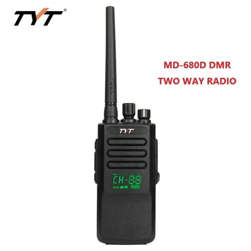 TYT MD-680D DMR Commercial Portable Two Way Radio 136-174/ 400-470MHz