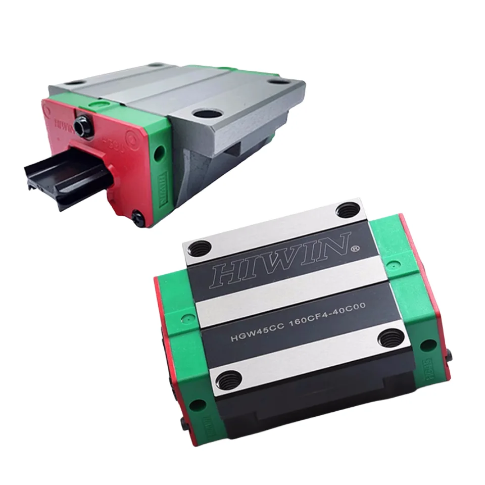 1pcs original HIWIN HGW45CA HGW45CC Linear carriages blocks bearings slider for cnc rail