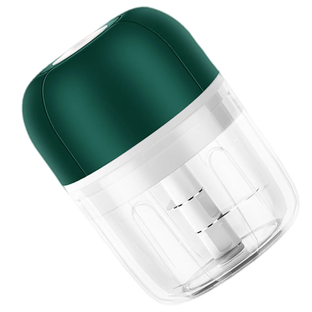 

Electric Garlic Masher Multi Functional Crusher Kitchen Tool Mini Slicer Veggie Chopper ABS Stainless Steel USB Charging Low