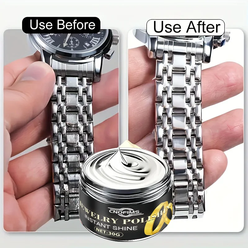 Metal Watch Polishing Paste Removes Scratches and Brightens! Suitable for All Kinds of Watches, Jewelry, and Metal Components. A