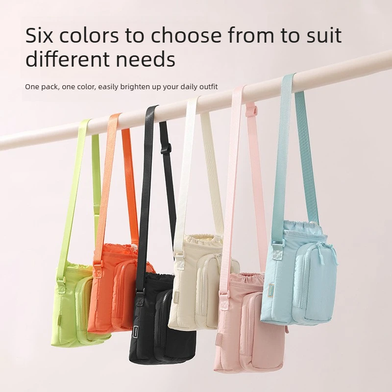 A Mobile Phone Bag New Crossbody Shoulder Water Bottle Bag Waterproof Yoga Bag Running Sports Outdoor Portable Bag