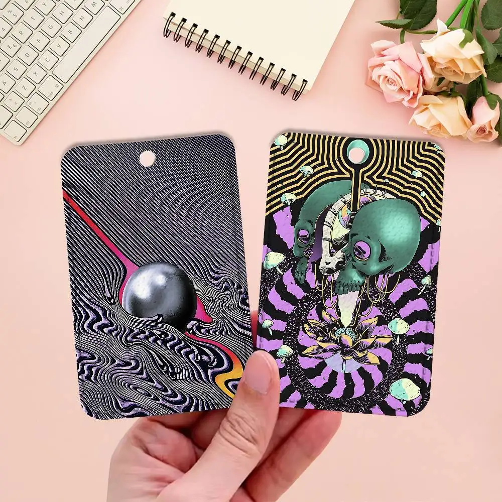Currents T-Tame I-Impala Custom Access Card Case Leather Card Holder Transportation Card Case Gifts