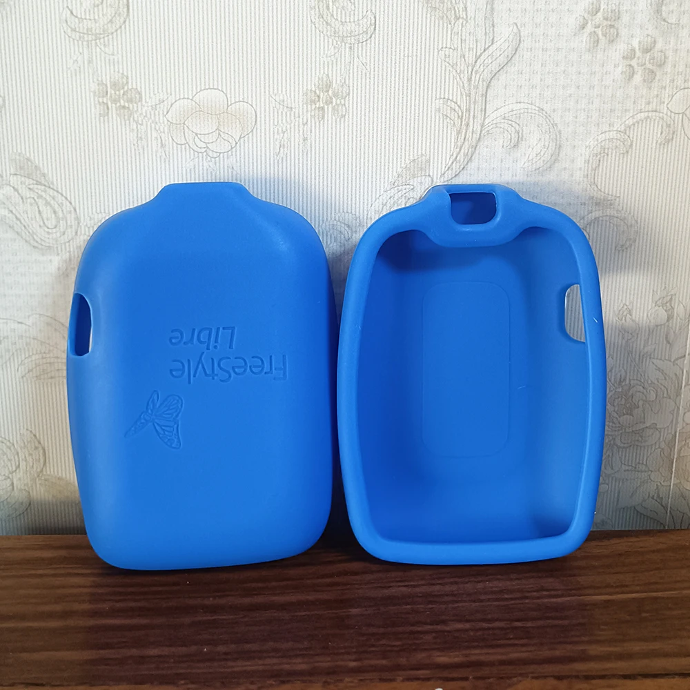 Funda de silicona suave para Freestyle Libre, funda de silicona para Freestyle Libre, funda con Sensor, accesorios para diabéticos, protección para Monitor de glucosa