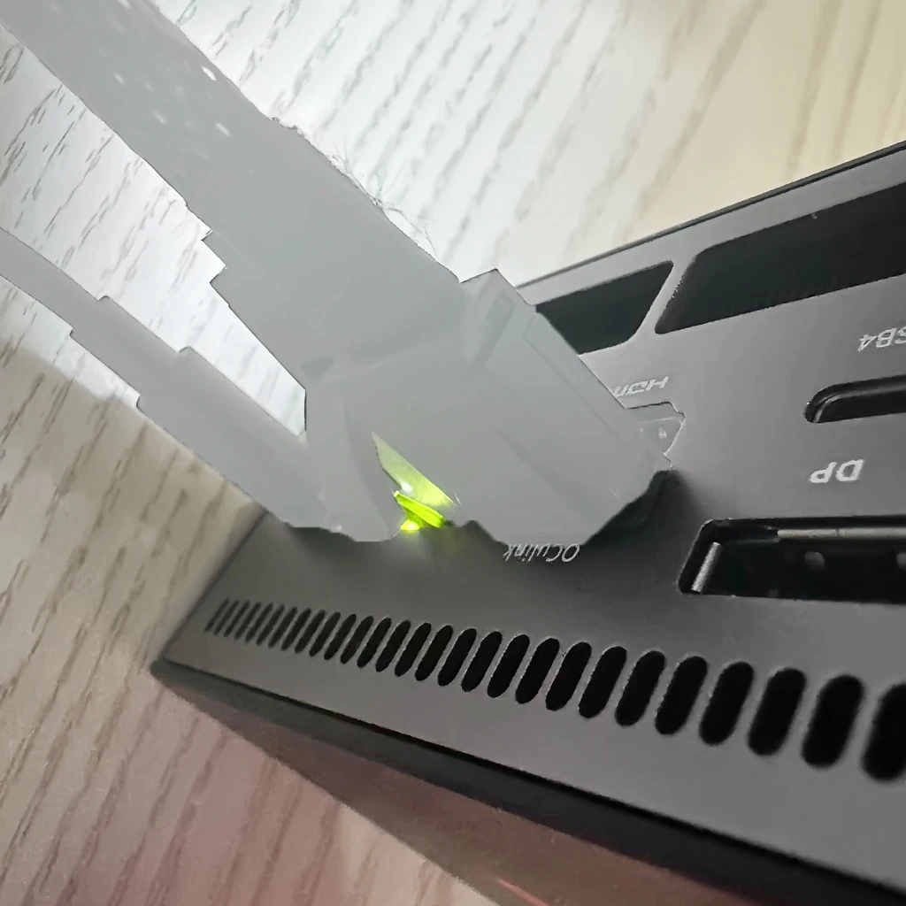 Für Laptop EGPU-Gehäuse SFF 8611 Oculink M.2 Externe Grafikkarten-GPU-Halterung Dock PCIe 4.0 X4 Gen4 Notebook GDP NUC Adapterkarte – Detail 1