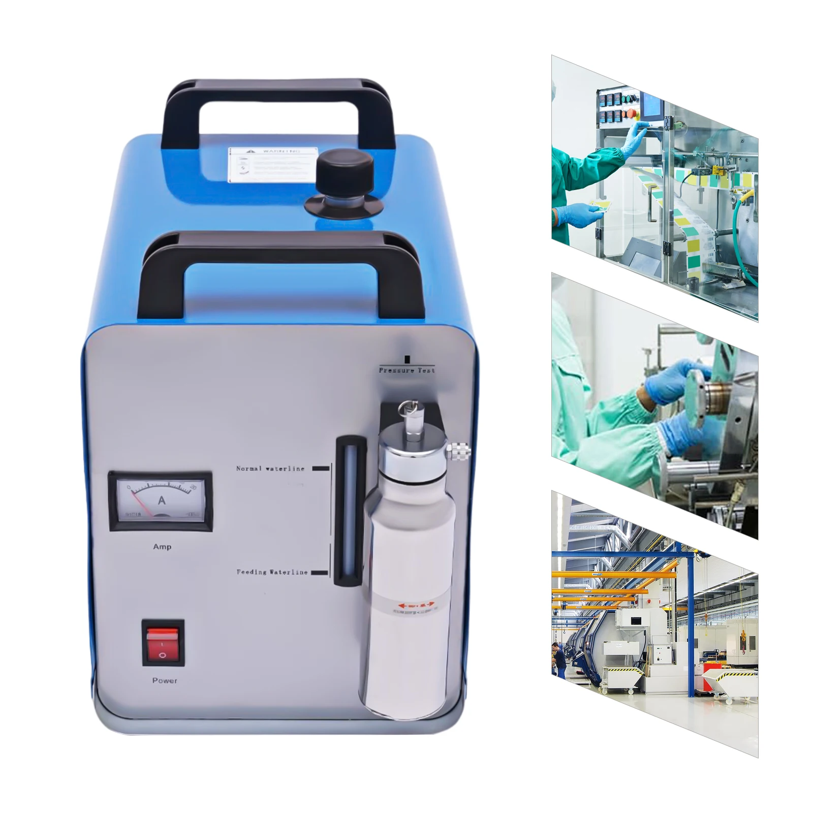 75L/H Oxygen Water Flame Acrylic Welder Machine Welder Polisher H160 300W Acrylic Flame Polishing Machine