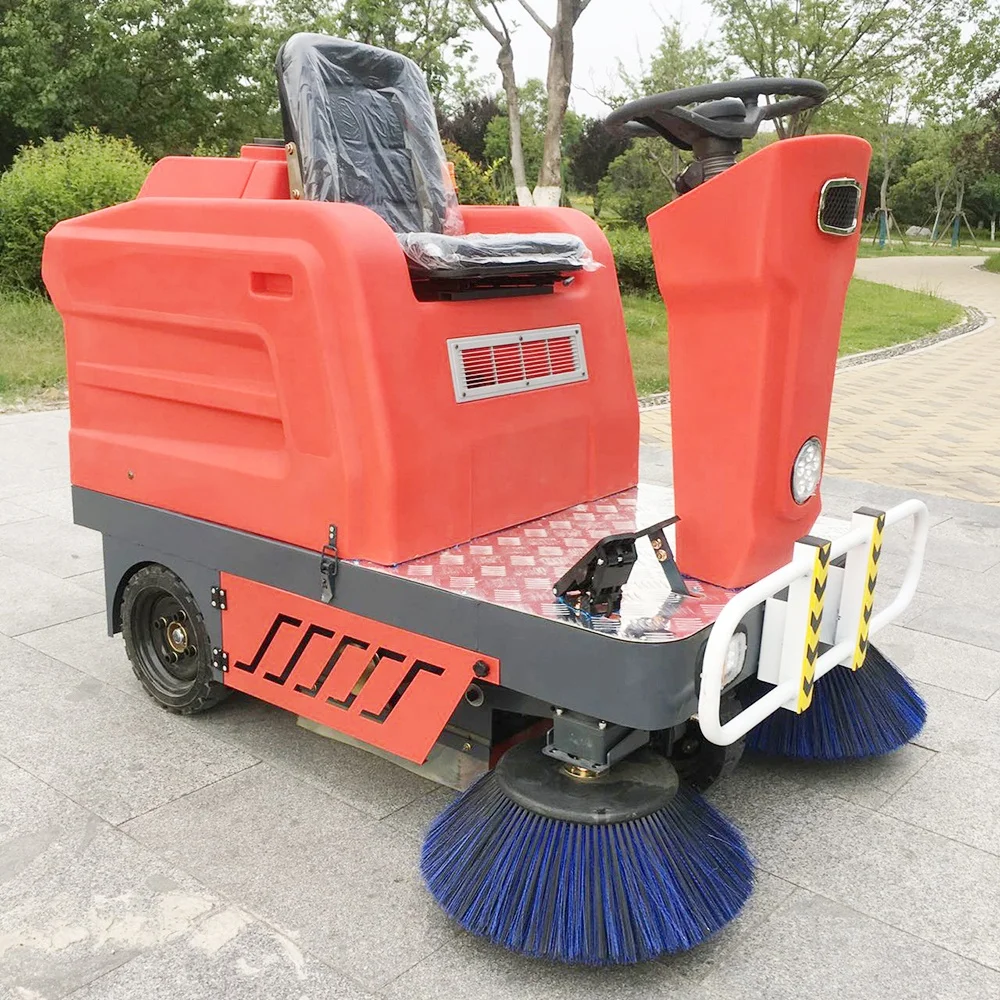 

Electric Auto Industrial Floor Sweeper Road Sweeper Automatic Ride on Floor Sweeper