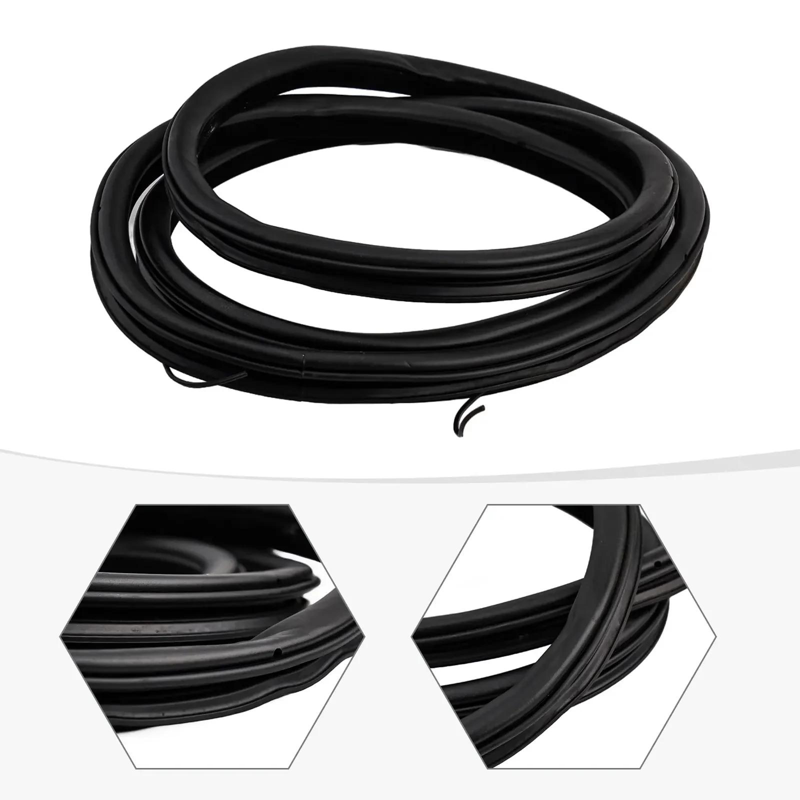 Front Door Body Sealing Strip Seal 1pc 51727278503 Accessories Black Parts Replacement Rubber Vehicle Practical