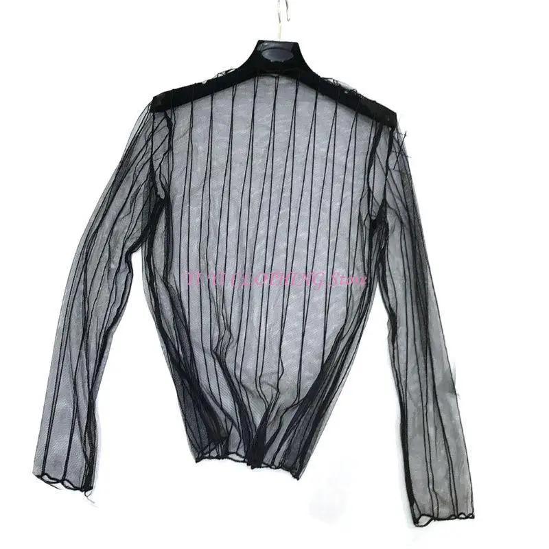 

N5KF Womens Spring Basic See Thrink Thorge Stecting Rootming Room Hollow Out кружевные снежинки S