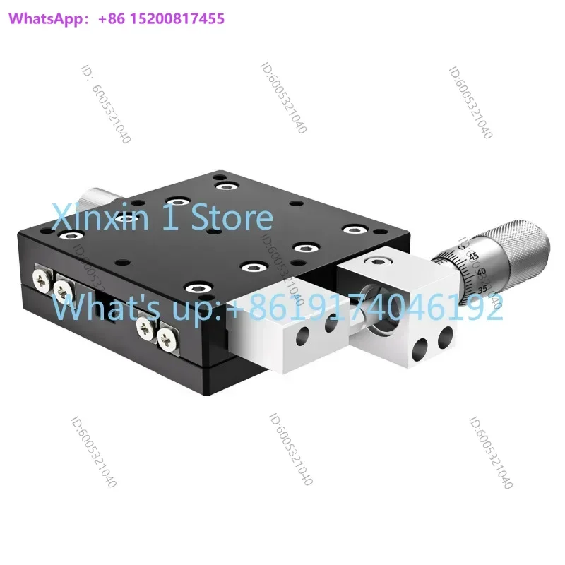 X-axis Displacement Fine-tuning Platform Precision Slide Table LX40/50/60/80/125/single-axis Optical Manual Table
