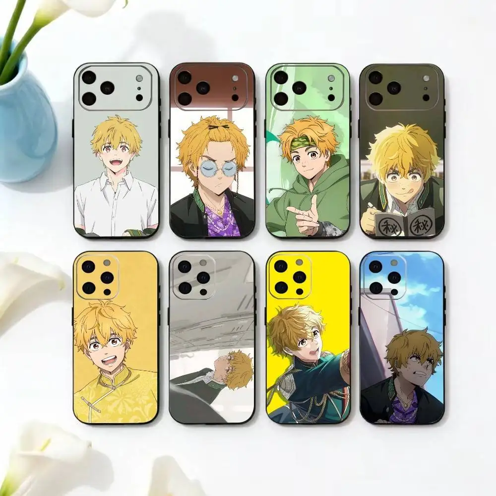 

A-Anime WIND BREAKER Nirei Akihiko Phone Case Silicone Soft For IPhone 17 16 15 14 13 12 11 X XR Plus Pro Max Plus