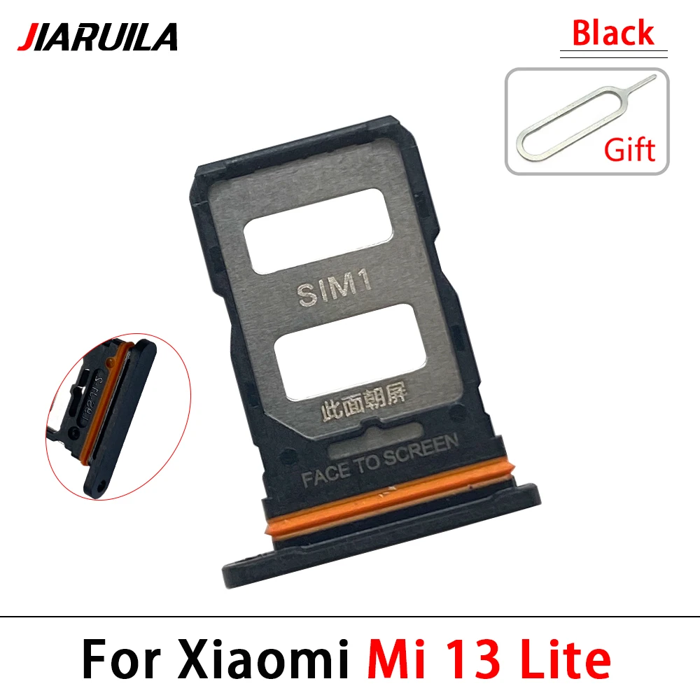 For Xiaomi Mi 13 Mi13 SIM Card Tray Slot Holder Adapter Accessories