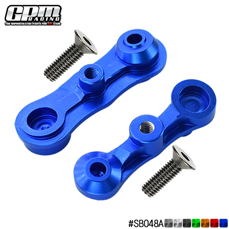 Suporte de estabilização de alumínio GPM para conjunto de direção para LOSI 1/6 Super Baja