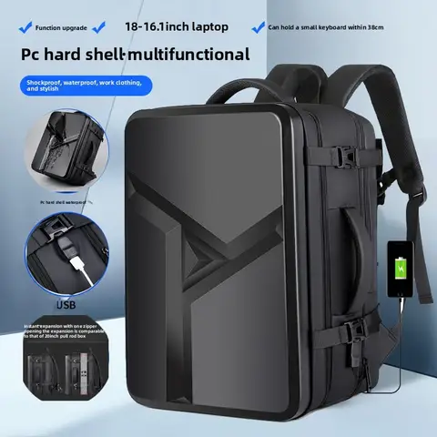ASUS ROG Strix G18/G16 (2025) 노트북 하드 쉘 백팩 17.3/18 인치 게임용 A18/A16/F16 방수 숄더백