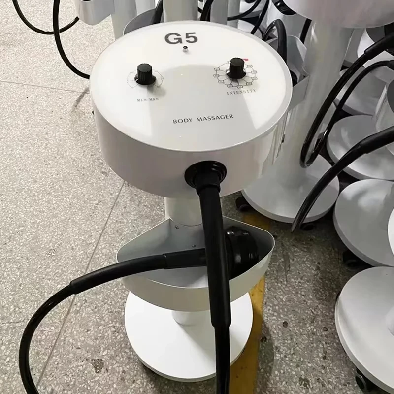 2025 New Professional Stand G5 Waist Massager Body Vibrator High Frequency Body Massager Machine Massage with Vibration for Spa