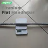 레이싱 MTB 핸들 바 티타늄 도로 자전거 핸들 바 31.8mm 도로 자전거 플랫 바 680/720/740/800mm 자전거 스티어링 휠 5