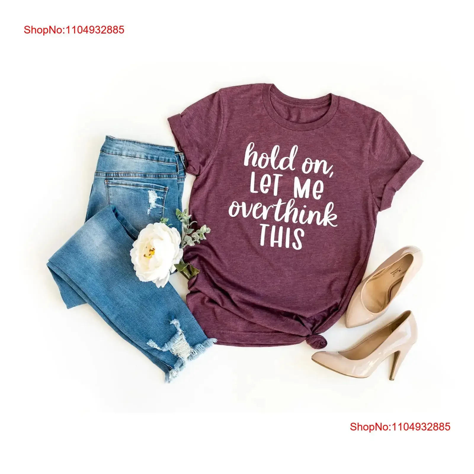 اضغط على دعني أفكر في هذا القميص للنساء الساخر مضحك أمي العمل خمر غسلها الشارع الشهير الرسم أوم تنوعا #1