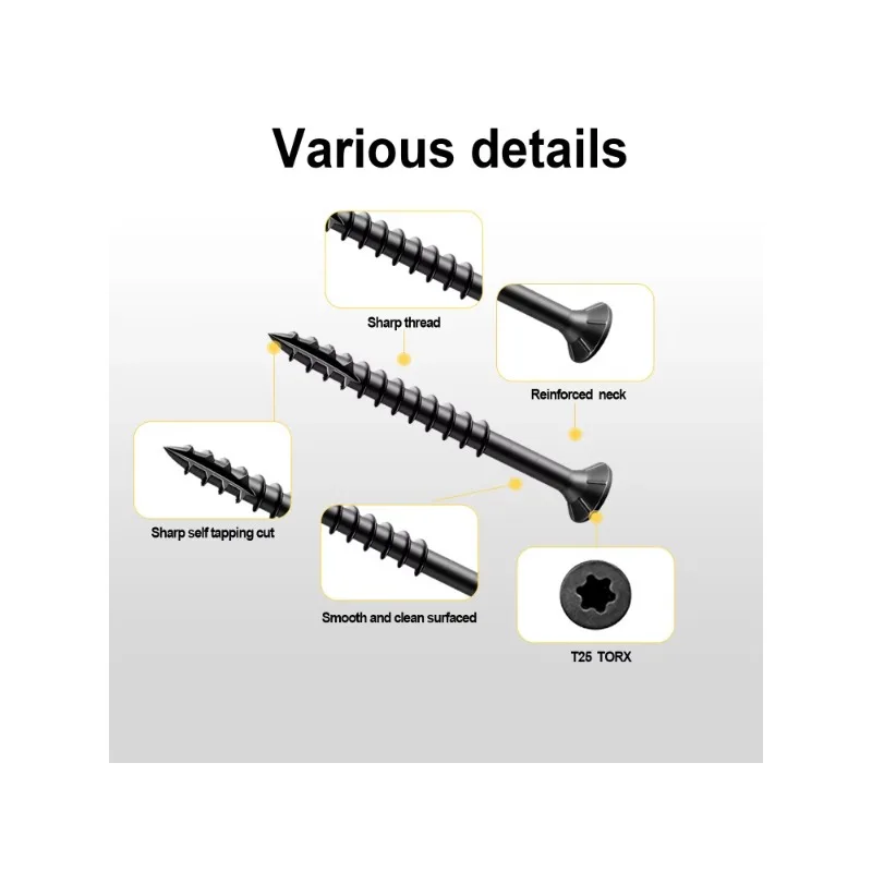 

Саморез по дереву VKKM 51 мм — незаменимый для украшения мебели