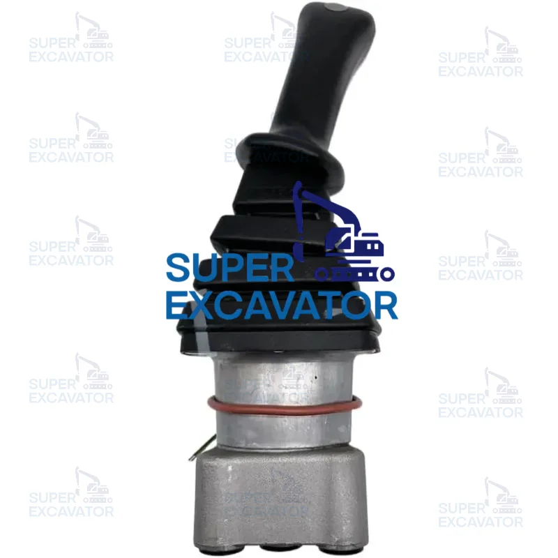 

Joystick Pilot Valve 1 button 25990500 Pilot Valve Compatible with Bosch Rexroth RR65/FR80/YC60/XE75/LG6060/LG6090 (LG6090)