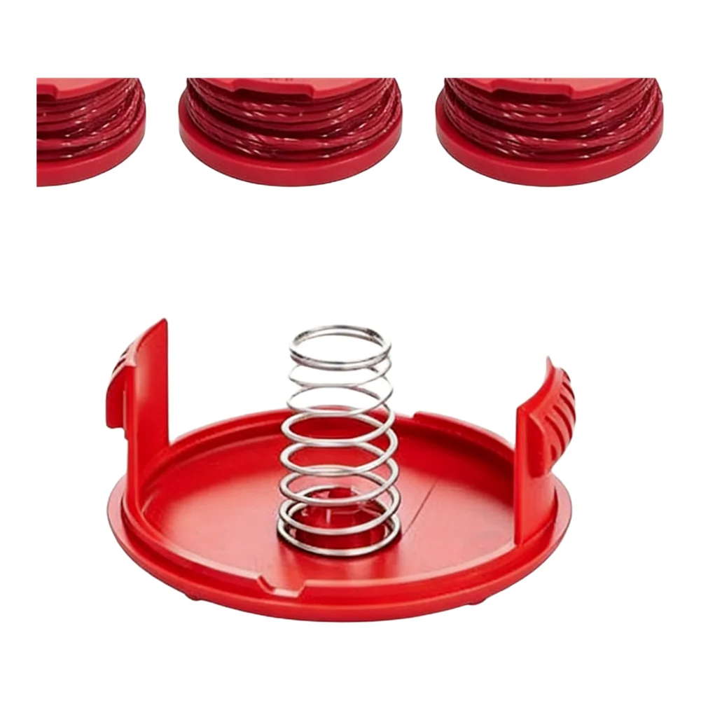 For CRAFTSMAN CMCST930 Compatible CMZST0803 Replacement Spools 0.080 inch Pre-Wound Nylon for Line 6 Pack plus 2 Spool