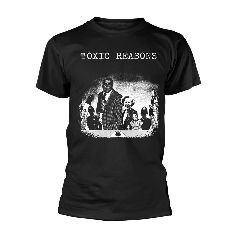 TOXIC REASONS - KILL BY REMOTE (ALTERNATIVE TENTACLES) BLACK T-Shirt   T-shirts for Tees  tops Unisex Summer Short Sleeve