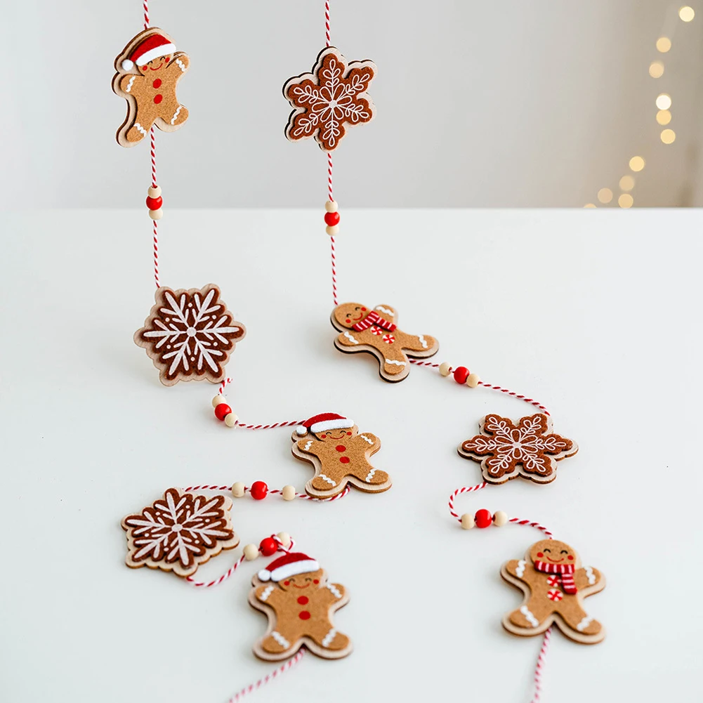 Decor For Holiday Parties Christmas Atmosphere Adorable Design Christmas Cookie Man Ornament Valuable Addition To Collection