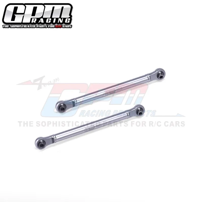 GPM Aluminum 7075 Front Steering Link Rod ARA330753 For ARRMA 1/10 Gorgon Mega 550 RC Parts