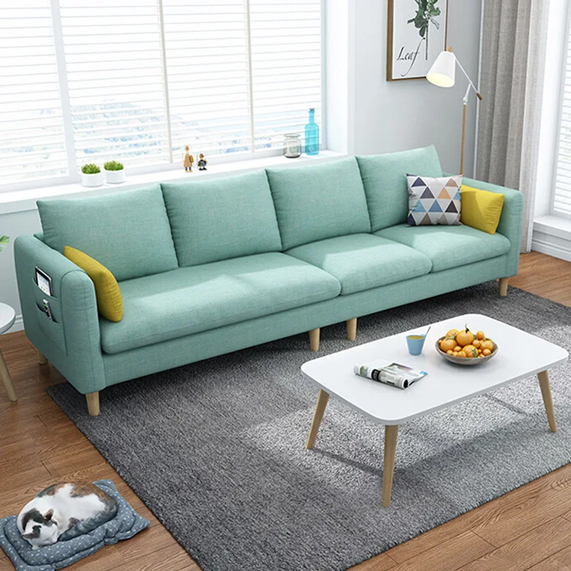*Minimalist Living Room Sofas Funiture  Colourful Green CoucModular