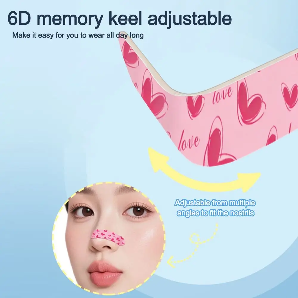 5/10Pcs Adjustable Nose Sculptor Reusable Cartoon Nose Shaping Sticker Nose Lift Strips