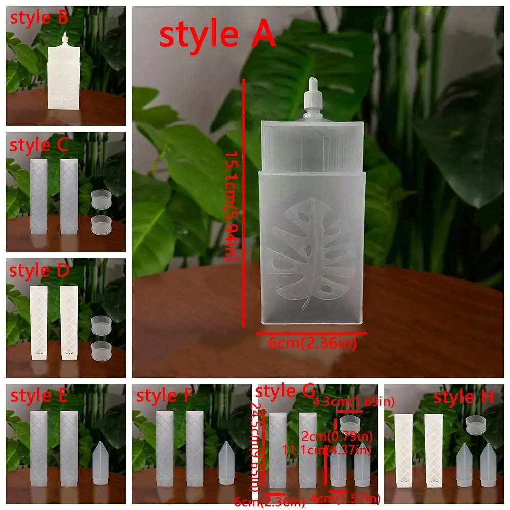 D-Shaped Self-Watering Plant Drip Plastic Adjustable Flow Rate Moss Column Pole Automatic Watering Plants Growth Stand view 6