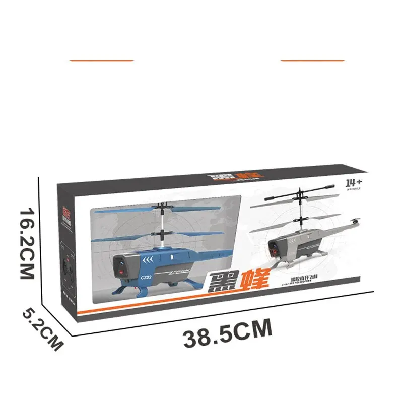 Anti-Colisão RC Helicóptero Avião, Controle Remoto Drone, Indoor Flying Aircraft Toy, Kid's Aircraft, Evitar Obstáculos, 2.4GHz