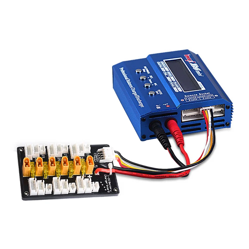 High Quality XT30 1S-3S Plug Parallel Charging Board For IMAX B6 Charger for RC Helicopter Battery