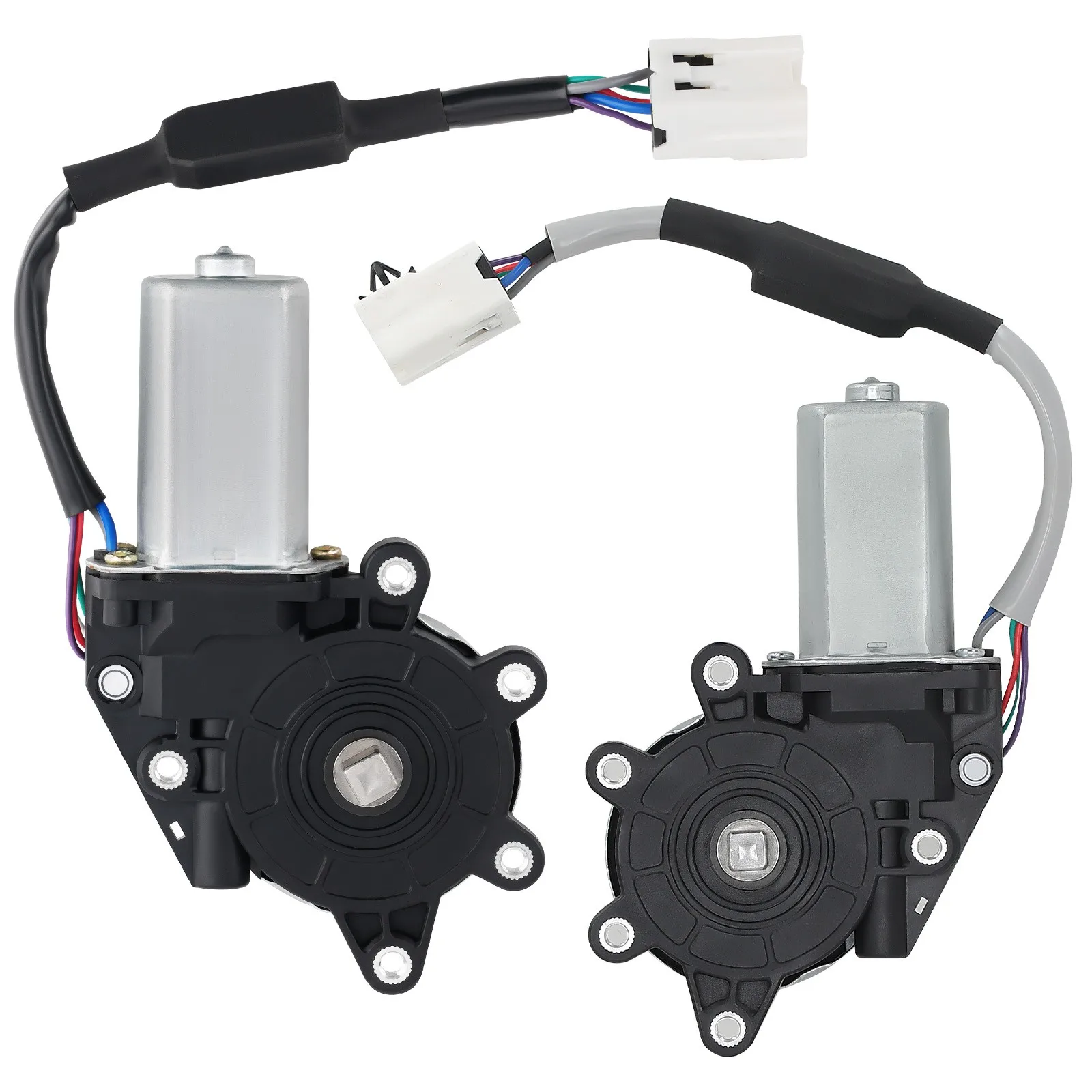2 PCs Front Left + Right Side Power Window Motor for Nissan G35 350Z 2003-2009