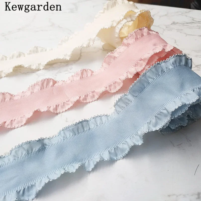 Kewgarden Ruffle Ribbon 25mm 38mm 1