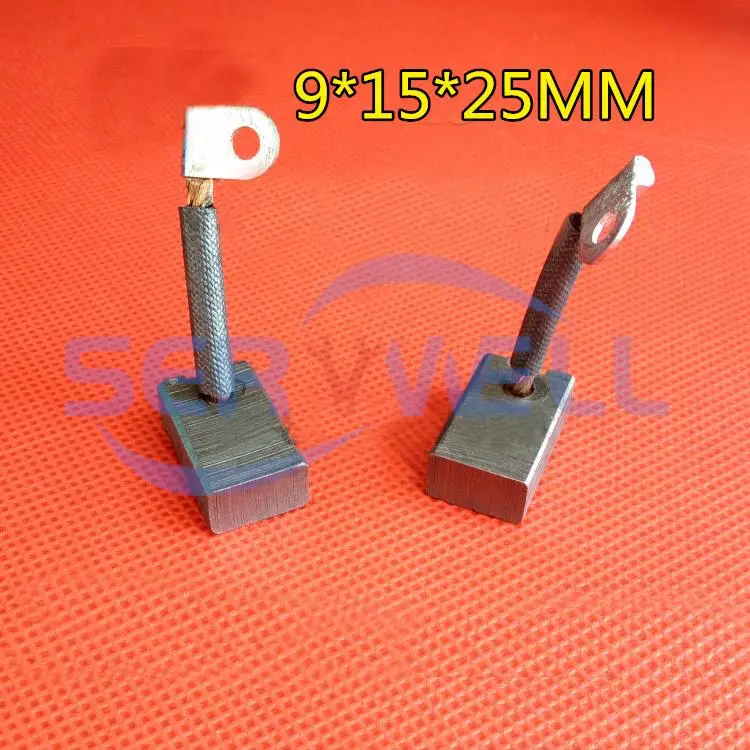 Micro Motor Auto Ruitenwisserborstel Koolborstel 2.5x3x4x5x6x6.3x7x8x9x10x12x12.5x14x15x16x17x18x19x20x25mm