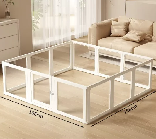 

Hot Selling Heavy-duty Pet Fence Acrylic Dog Playpen Pet Pen Puppy Crate Cage Kennel Rabbit Play Pen