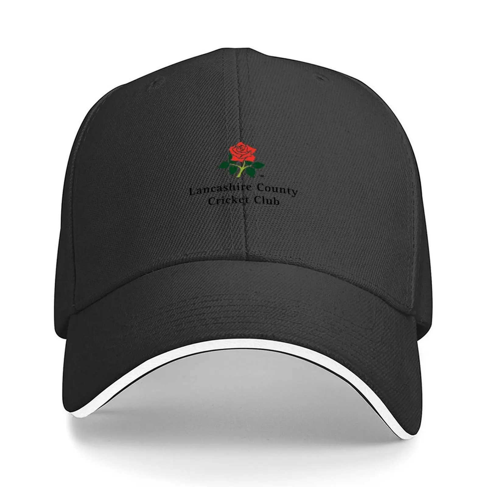 

Lancashire County Cricket Club Baseball Cap birthday Visor black Fishing cap Golf Men Women's