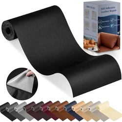 Self Adhesive Leather Repair Patch Kit for Furniture Vinyl Leather Repair Tape for Sofa Chair Car Seat Jackets Couches