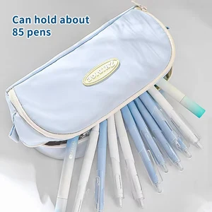 High capacity pencil case for high school students, simple instagram style 8 Main Sales Case Case - №6