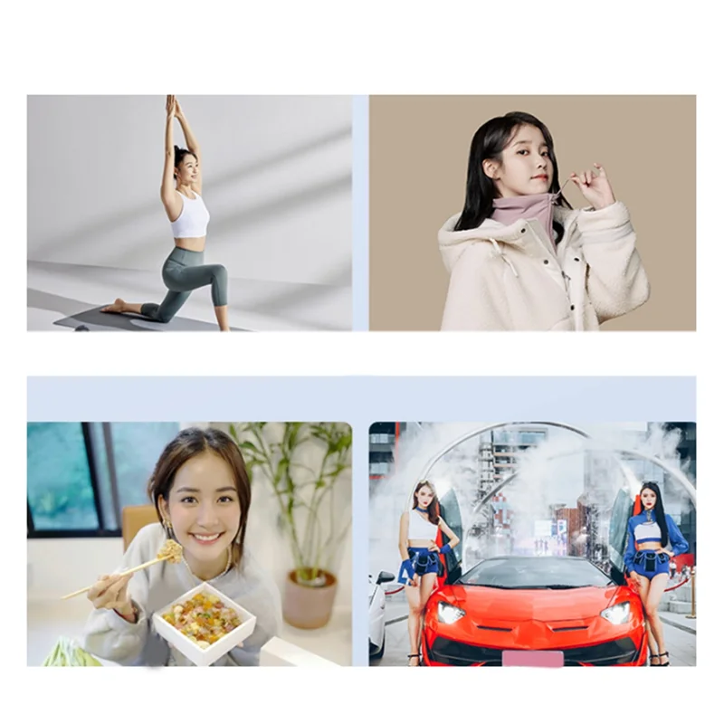 

Петличный микрофон 360° ° Звуковое прием TYPE-C Plug And Play для живого видео, пения, цифровой дисплей мощности ETC-Y47A